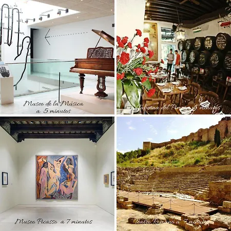 La Bohème Centro Junto Casa Natal Picasso Appartement *